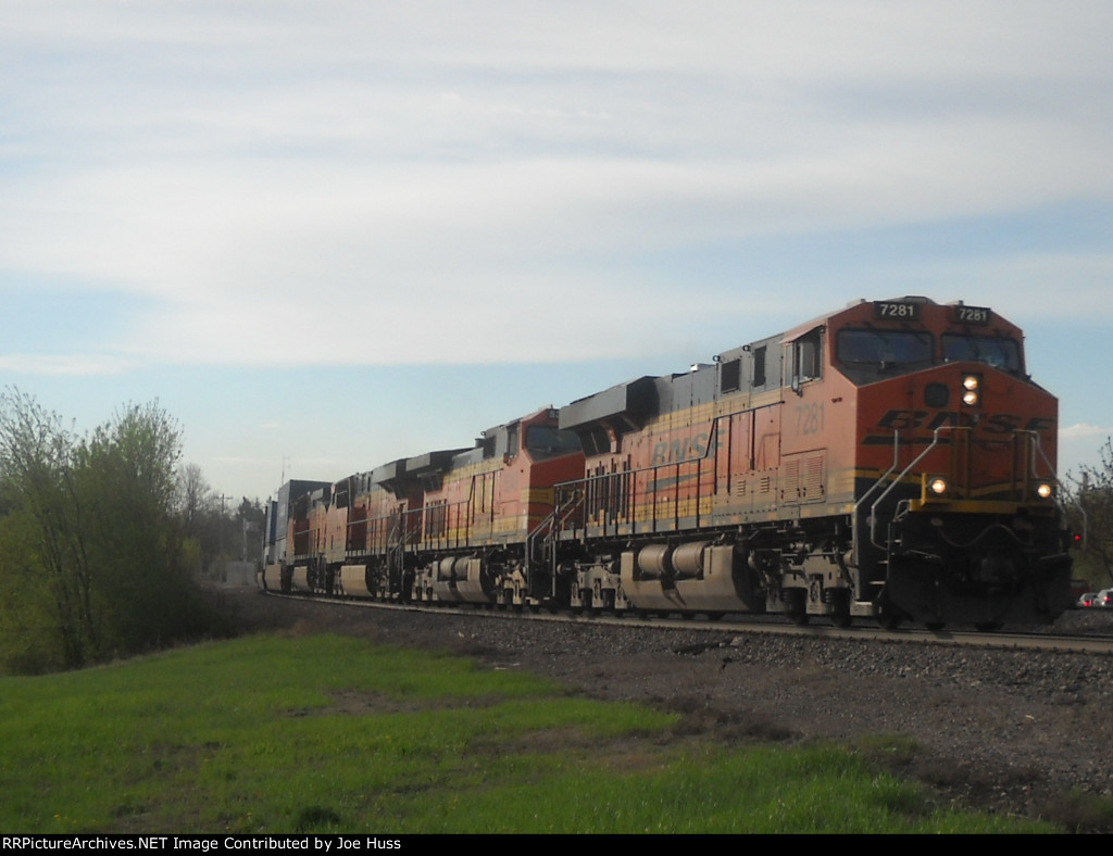 BNSF 7281 West